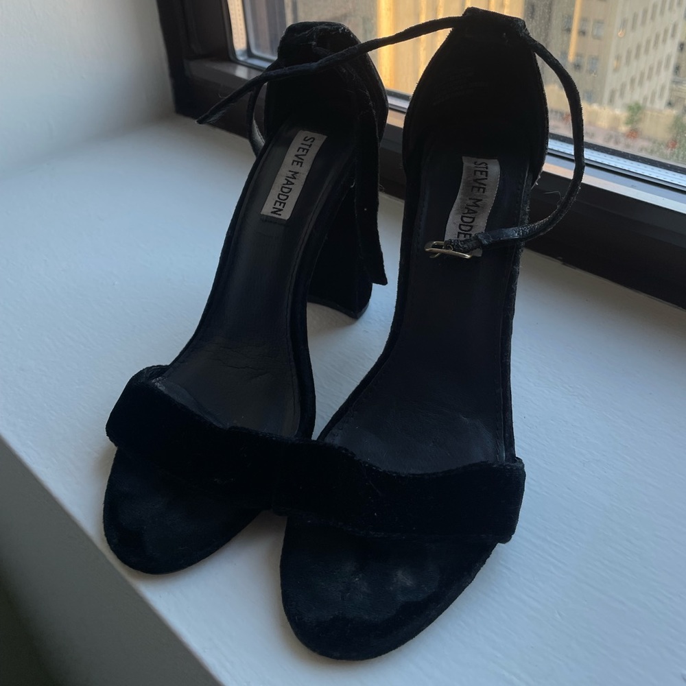 Steve Madden Black Heels